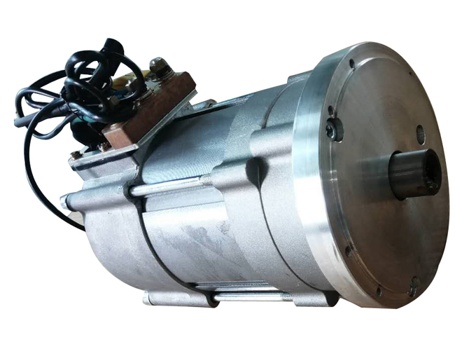 YBQA-2.5-48I01交流異步電動(dòng)汽車電機(jī)外形圖