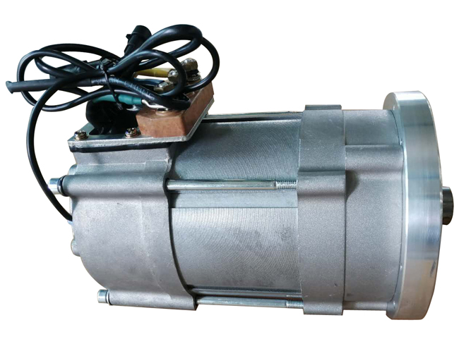 YBQA-2.5-48I01交流異步電動(dòng)汽車電機(jī)外形圖